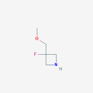 3-(Methoxymethyl)-3-fluoroazetidine