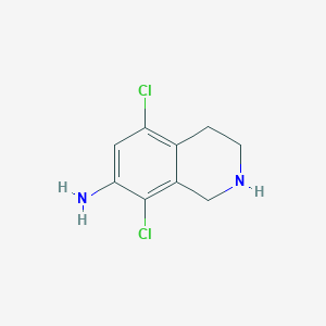 7-Amino-5,8-dichloro-1,2,3,4-tetrahydroisoquinoline