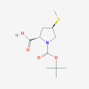 (Methylsulfanyl)pyrrolidine-2-carboxylic acid