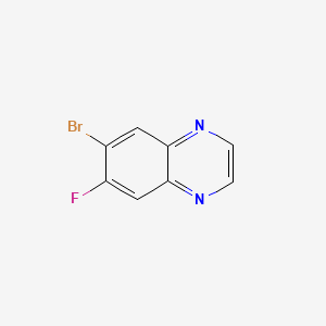6-Bromo-7-fluoroquinoxaline