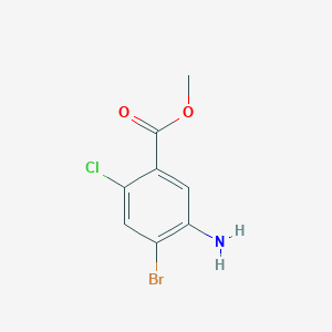 Methyl 5-amino-4-bromo-2-chlorobenzoate