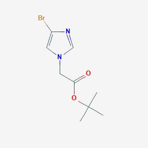 tert-Butyl 2-(4-bromo-1H-imidazol-1-yl)acetate