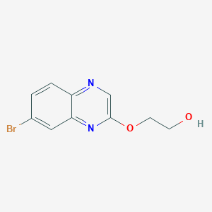 2-((7-Bromoquinoxalin-2-yl)oxy)ethanol