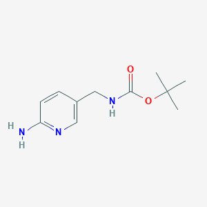 tert-Butyl ((6-aminopyridin-3-yl)methyl)carbamate