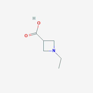 molecular formula C6H11NO2 B1529683 1-Ethylazetidine-3-carboxylic acid CAS No. 106887-13-2