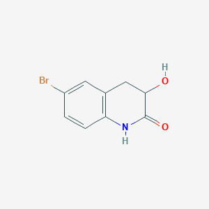 6-Bromo-3-hydroxy-3,4-dihydroquinolin-2(1H)-one