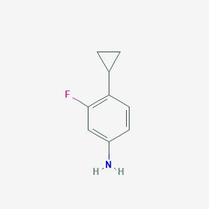 4-Cyclopropyl-3-fluoroaniline