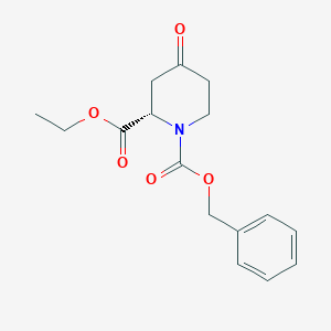 (S)-1-Benzyl 2-ethyl 4-oxopiperidine-1,2-dicarboxylate