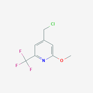 4-Chloromethyl-2-methoxy-6-(trifluoromethyl)pyridine