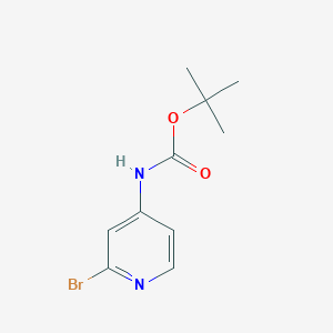 molecular formula C10H13BrN2O2 B152971 Tert-butyl (2-bromopyridin-4-yl)carbamate CAS No. 433711-95-6