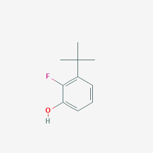 molecular formula C10H13FO B1529729 3-Tert-butyl-2-fluorophenol CAS No. 1243450-69-2