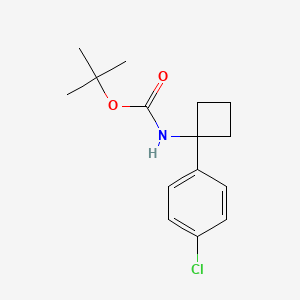 1-(Boc-amino)-1-(4-chlorophenyl)-cyclobutane