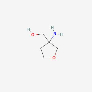 B1529745 (3-Aminooxolan-3-YL)methanol CAS No. 1132878-81-9