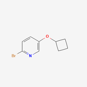 2-Bromo-5-cyclobutoxypyridine