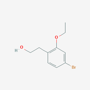 molecular formula C10H13BrO2 B1529755 2-(4-溴-2-乙氧基苯基)乙醇 CAS No. 943742-31-2