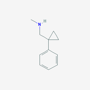 Methyl[(1-phenylcyclopropyl)methyl]amine