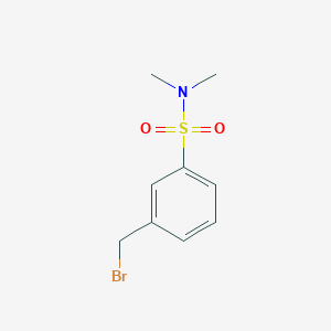 3-(bromomethyl)-N,N-dimethylbenzenesulfonamide