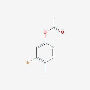 molecular formula C9H9BrO2 B1529776 3-Bromo-4-methylphenyl acetate CAS No. 1695460-92-4