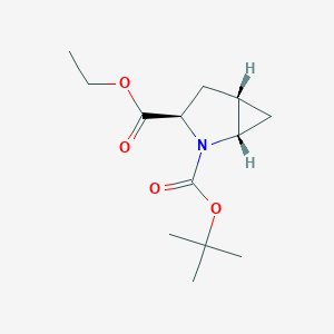 Ethyl (1s,3r,5s)-2-boc-2-azabicyclo[3.1.0]hexane-3-carboxylate