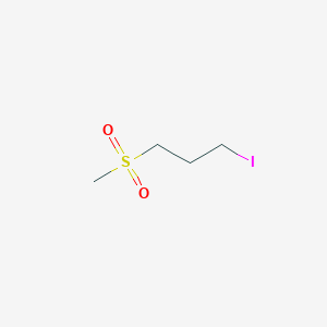 molecular formula C4H9IO2S B1529778 1-Iodo-3-methanesulfonylpropane CAS No. 1339388-73-6