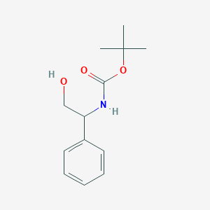 molecular formula C13H19NO3 B152978 tert-Butyl (2-hydroxy-1-phenylethyl)carbamate CAS No. 67341-01-9