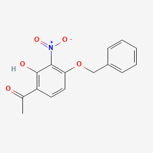 1-(4-(Benzyloxy)-2-hydroxy-3-nitrophenyl)ethanone