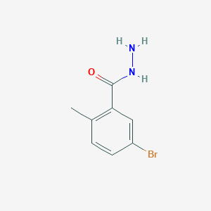 molecular formula C8H9BrN2O B1529786 5-Bromo-2-methylbenzohydrazide CAS No. 1194769-56-6