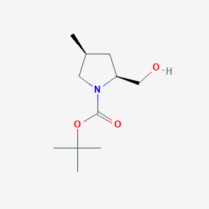 (2S,4S)-tert-Butyl 2-(hydroxymethyl)-4-methylpyrrolidine-1-carboxylate
