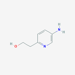 molecular formula C7H10N2O B1529793 2-(5-Aminopyridin-2-yl)ethan-1-ol CAS No. 1552277-17-4