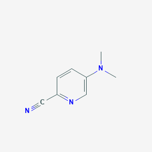 molecular formula C8H9N3 B1529797 5-(Dimethylamino)picolinonitrile CAS No. 1159733-63-7