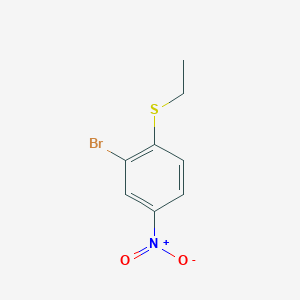 (2-Bromo-4-nitrophenyl)(ethyl)sulfane