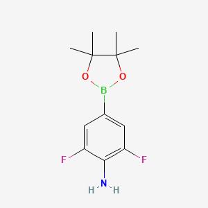 2,6-Difluoro-4-(4,4,5,5-tetramethyl-1,3,2-dioxaborolan-2-YL)aniline
