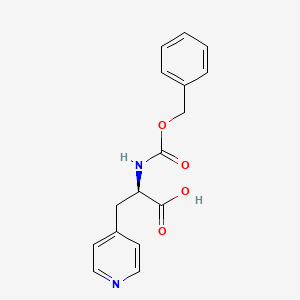 molecular formula C16H16N2O4 B15298668 Cbz-4'-pyridyl-D-Ala CAS No. 37535-54-9