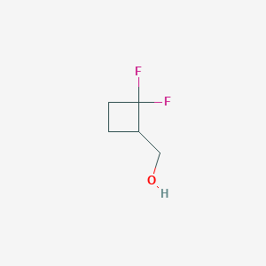 molecular formula C5H8F2O B1529892 (2,2-Difluorocyclobutyl)methanol CAS No. 1419101-11-3
