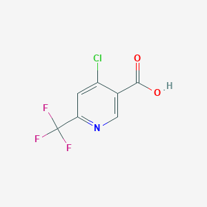 4-Chloro-6-(trifluoromethyl)nicotinic acid