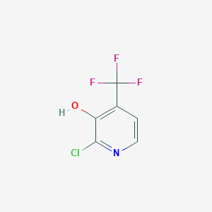 molecular formula C6H3ClF3NO B1529896 2-Chloro-4-(trifluoromethyl)pyridin-3-OL CAS No. 731002-59-8