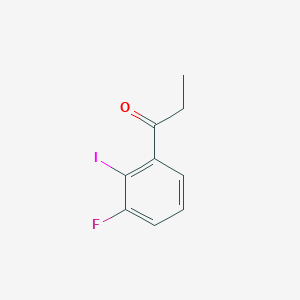1-(3-Fluoro-2-iodophenyl)propan-1-one