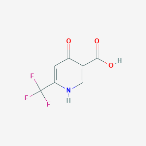 4-Hydroxy-6-(trifluoromethyl)nicotinic acid
