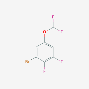 1-Bromo-2,3-difluoro-5-(difluoromethoxy)benzene