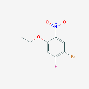 1-Bromo-4-ethoxy-2-fluoro-5-nitrobenzene
