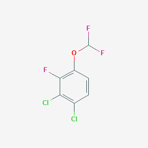 1,2-Dichloro-4-difluoromethoxy-3-fluorobenzene