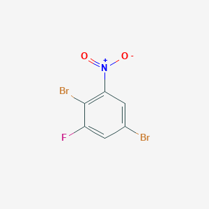 1,4-Dibromo-2-fluoro-6-nitrobenzene