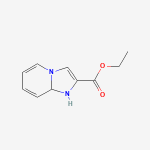 molecular formula C10H12N2O2 B1529970 Ethyl 1,8a-dihydroimidazo[1,2-a]pyridine-2-carboxylate CAS No. 1337880-52-0