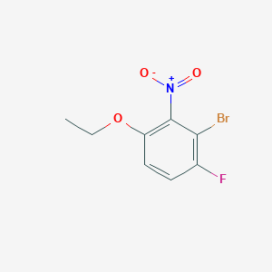 B1529993 1-Bromo-3-ethoxy-6-fluoro-2-nitrobenzene CAS No. 1807198-72-6