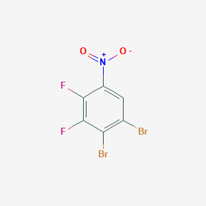 B1530002 1,2-Dibromo-3,4-difluoro-5-nitrobenzene CAS No. 1807181-41-4