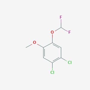 4,5-Dichloro-2-(difluoromethoxy)anisole