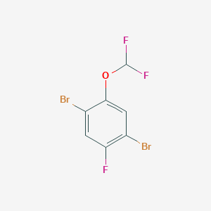 1,4-Dibromo-2-difluoromethoxy-5-fluorobenzene