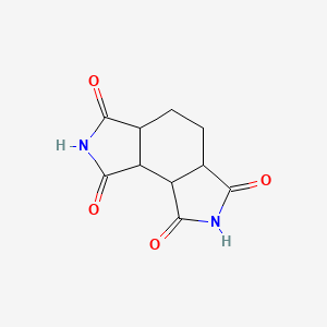 molecular formula C10H10N2O4 B15300117 Dodecahydropyrrolo[3,4-e]isoindole-1,3,6,8-tetrone 