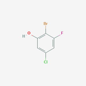 2-Bromo-5-chloro-3-fluorophenol