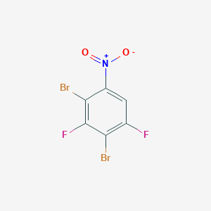 1,3-Dibromo-2,4-difluoro-6-nitrobenzene